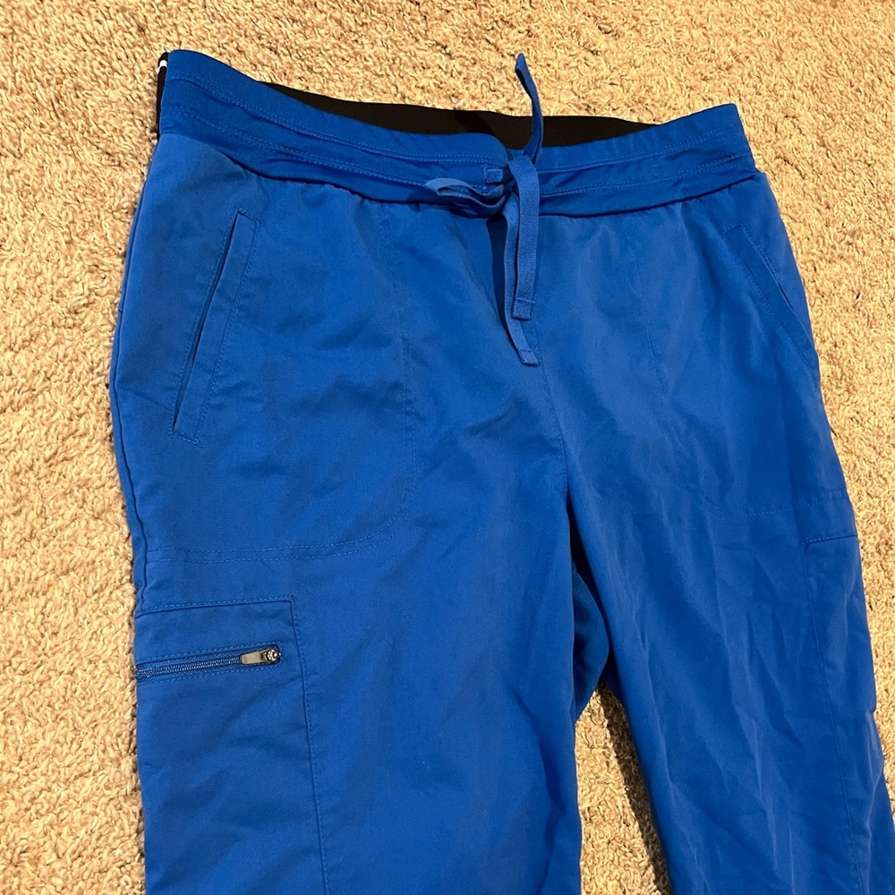 Greys Anatomy Royal Blue Scrub Pants